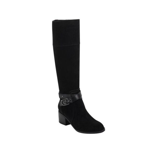 Evolve Black Knee Length Boot - Picture 1 of 4